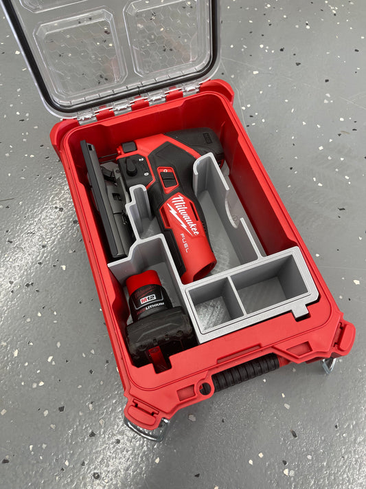 Milwaukee PACKOUT™ Compact Organizer Insert for M12 Fuel Jig Saw | ToolModShop | Made in the USA